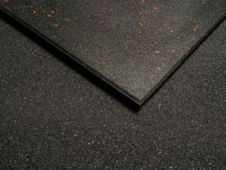 Fleck Premium Gym Flooring Red