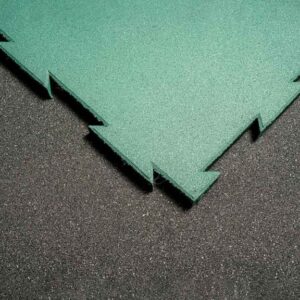 Interlock Rubber Tiles Green 768x576